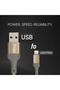 كابل PLUS IM-DC102 3A Lightning إلى USB، نايلون مضفر، شحن سريع ومزامنة بيانات، 1.2 متر - 6