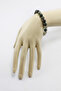 Gift Bracelet, Elastic Bracelet with Natural Stones; Bloodstone - 3