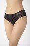 Transparent Fabric Bikini Cut Women's Underwear