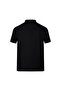 Black Comfort Fit Striped Button down Collar 100% Cotton Short Sleeve Casual Shirt - 3