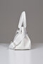 Women's Kosta Leather Shopper Bag White - 3