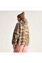 Women's Beige Coat Asmc Print Flz Jm3675 - 5