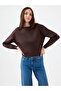 Brown Women's Sweatshirt Lf2041105