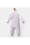 Little Emu Organic Butterfly Salopet - 3