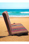 Paradiso Floor Lounge Chair with a high back - BROWN - 3