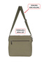 Canvas Messenger Bag High School University Schoolbag MacBook Laptop Tablet Compatible 14 Inch Waterproof - 7