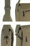 Canvas Messenger Bag High School University Schoolbag MacBook Laptop Tablet Compatible 14 Inch Waterproof - 5