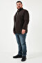 Regular Fit Stand Collar Zipper Closure Plus Size 2-Pack Fleece Cardigan Men's Cardigan 5906028Bs2 - 4