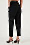 Regular Fit High Waist Straight Leg Belted Trousers Pants 68350938 - 7