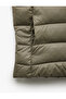 Sleeveless Stand Collar Pockets Water Repellent Zipper Puffer Vest - 5