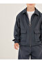 Boy's Pocket Anthracite Soft Modal Tracksuit Set - 5