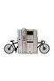 2Pcs Black Metal Bicycle Book Holder-Bookstand-Book Fixing Book Support Decorative Desktop Bookshelf Organizer Shelf Book Rest Study Desk Book Stopper Library Bicycle Model - 2