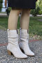 Pier 400 Thick Heeled Cowboy Boots - 3