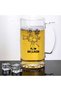 Let the Movie Begin Written Glass Beer Cup – Cinema Themed Humorous Gift Mug - 2