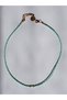 Turquoise Miyuki Beaded Barley Pearl Grain Necklace |   Handmade Minimal Jewelry - 4