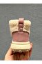 Kurd Detail Children's Suede Boots, Ultra Light Sole, Imported Product - 5