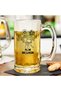 Let the Movie Begin Written Glass Beer Cup – Cinema Themed Humorous Gift Mug