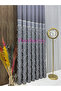 Bohemian Style Seyran Fringed Gray Panel Background Curtain 1X3 Frequent Pleats Suitable for Any Room - 6