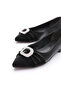 Pm386-K488 Women's Stone Buckle Decorated Ballerinas - 4