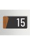 Horizontal Composite - Wooden Apartment -Apartment Hotel Office Door Number 20X10Cm No-15 Fifteen