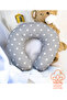 Merino Lamb Wool Filled Nursing Pillow, Pregnancy Pillow Baby Support Maternity Cushion - 3