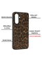 Samsung Galaxy S25 Plus Case Leopard Pattern Velvet Inside Cover - 4