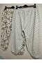 Winter, Inside Is Quilted, Standard Size, Very Large, 100% Cotton, Pack of 2, Long, Pajama Bottoms - 6