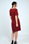 Women's Self-Tie Tie-Front Zipper Detail Short Dress - 4