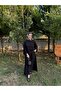 Skirt Suit -Black - 3