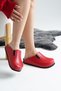 6359 Red Colored Sek Sabo Slippers - 4
