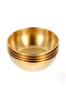 8X8X3CM gold-2pcs 2/4/6pcs Stainless Steel Small Sauce Dishes Seasoning Serving Tray Plates Set Soy - 2