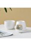 Ceramic Chocolate Fondue Pot Tea Light Porcelain Melting Pot Butter Warmer for Kitchen Candy Dess... - 4