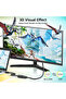 محول آخر 18 سم كابل Micro HDMI 4K 60Hz ثنائي الاتجاه HDMI إلى كابل Micro HDMI 2.0 لـ Ra - 6