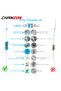 60 Values x 5pcs Mix 60 Values 1/4W Metal Film Resistors Kit 300Pcs/Pack 1 10 220 330 470 1K 4.7K 10 - 3