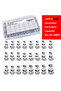 10Values-145PCS 145PCS/400PCS capacitor kit Aluminum Electrolytic SMD condensadores electrolíticos - 3