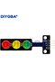 10PCS Mini 5mm LED DC 5V Traffic Light LED Display Module Board for Arduino Mini-Traffic Light fo... - 3