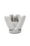 مصباح LED أبيض بارد قابل للطي على شكل مروحة، 220 فولت، E27، يعمل بجهد 85-265 فولت تيار متردد/220 فولت، مناسب لغرف المعيشة المنزلية. - 6