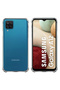 غطاء هاتف شفاف مقاوم للصدمات لـ Galaxy A12، غلاف سيليكون TPU لـ A12 - 2