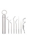 1set-Stainless Steel Toothpick Set Tooth Flossing Reusable Toothpicks Portable Toothpick Floss Te... - 6