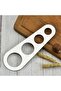 Kitchen Accessories Stainless Steel Pasta Noodle Measure 1Pcs 4 Holes Spaghetti Measurer Italian ... - 5