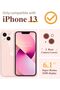 Designed for iPhone 13 Case 6.1 Inch, with Tempered Glass Screen Protector + Camera Lens Pro - 2