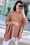 Batwing Sleeve Knitwear Blouse 6K116