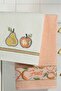 2-Piece Kitchen Towel - Fruit Pattern - 40X60 - 100% Cotton - Boxed - 2