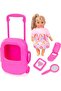 28 cm Doll with Trolley, Mirror, Phone & Picture Frame 92805AA Toy (Ages 18 mo+)