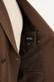 Straight Slim Fit Wide Collar Double Breasted Men's Suit Hazelnut - 45420.25K - 6