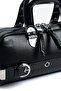 Black - Patent Leather Black Plain Women's Handbag Sp1258 - 5