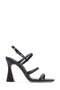 N154721 Shoes Black Women's Heeled Sandals