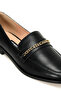 N195430 Women's Loafer Shoes Black - 7