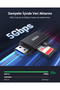 قارئ بطاقات USB 3.0 SD وMicro SD، أسود، 40752 - 3