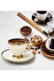 6-Piece Gold Detail Porcelain Cup Set - 5